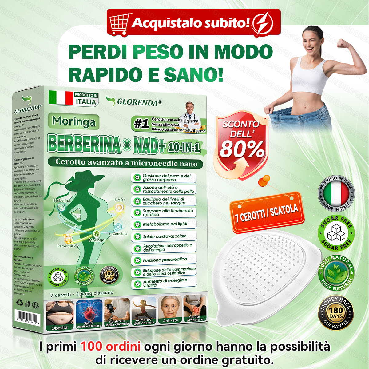 𝐍𝐞𝐠𝐨𝐳𝐢𝐨 𝐔𝐟𝐟𝐢𝐜𝐢𝐚𝐥𝐞 | 👌 𝐆𝐋𝐎𝑹𝑬𝗡𝗗𝗔® 𝑴𝒐𝒓𝒊𝒏𝙜𝙖 · 𝘽𝙚𝙧𝙗𝙚𝙧𝒊𝒏𝒆 × 𝐍𝐴𝑫+ 10-i𝐧-1 𝐂𝐞𝐫𝐨𝐭𝐭𝒐 𝐀𝐯𝐚𝐧𝐳𝐚𝒕𝒐 𝑵𝒂𝙣𝙤 𝐌𝐢𝐜𝐫𝐨𝐧𝒆𝒆𝒅𝒍𝒆 ( 𝐒𝐨𝐥𝐨 𝐮𝐧𝐚 𝐯𝐨𝐥𝐭𝐚 𝐚𝐥 𝐠𝐢𝐨𝐫𝐧𝐨, 𝐜𝐚𝐦𝐛𝐢𝐚𝐦𝐞𝐧𝐭𝐢 𝐯𝐢𝐬𝐢𝐛𝐢𝐥𝐢 𝐢𝐧 𝟕 𝐠𝐢𝐨𝐫𝐧𝐢) ✅ 𝐏𝐞𝐫 𝐨𝐛𝐞𝐬𝐢𝐭à, 𝐩𝐞𝐥𝐥𝐞 𝐫𝐢𝐥𝐚𝐬𝐬𝐚𝐭𝐚, 𝐝𝐢𝐚𝐛𝐞𝐭𝐞, 𝐚𝐩𝐧𝐞𝐚 𝐧𝐨𝐭𝐭𝐮𝐫𝐧𝐚, 𝐩𝐫𝐨𝐛𝐥𝐞𝐦𝐢 𝐚𝐫𝐭𝐢𝐜𝐨𝐥𝐚𝐫𝐢 𝐞 𝐦𝐨𝐥𝐭𝐨 𝐚𝐥𝐭𝐫𝐨