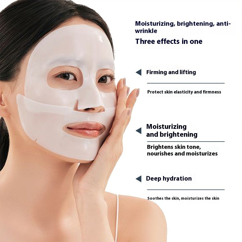 Maschera in tessuto illuminante alla vitamina C