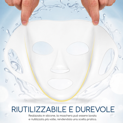 Maschera in tessuto idratante