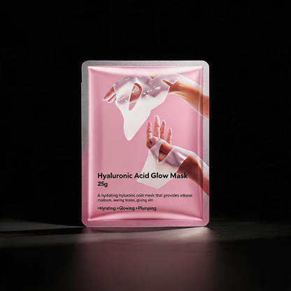 Maschera in tessuto illuminante alla vitamina C